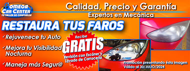 Omega CarWash, autolavado, autolavados, car wash, estetica automotriz, taller de hojalateria y pintura, lavado de vestiduras, pulido de faros